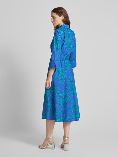 Christian Berg Woman Midikleid mit Paisley-Muster Royal 5