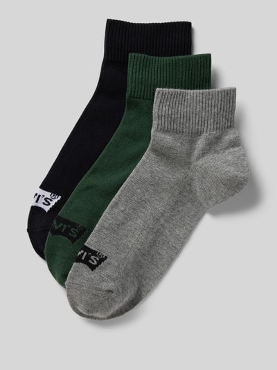 Levi's® Socken mit Label-Detail im 3er-Pack Dunkelgruen 1