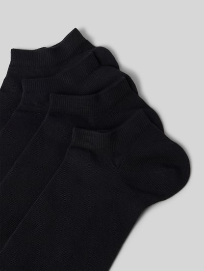BOSS Sneakersokken met logostitching in een set van 4 paar Zwart - 2