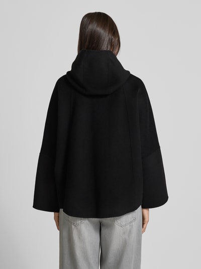 Brax Relaxed Fit Wolljacke mit weiten Ärmelabschlüssen Modell 'Dublin' Black 5