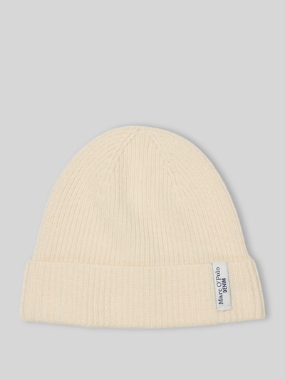 Marc O'Polo DENIM Mütze aus reiner Schurwolle Offwhite 1