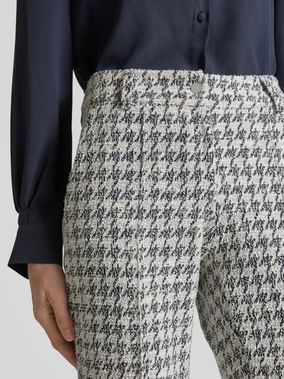 Brax Slim Fit Stoffhose mit Bügelfalten Modell 'STYLE.MARON' Marine 3