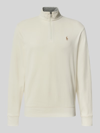 Polo Ralph Lauren Regular Fit Sweatshirt aus Baumwoll-Mix Ecru 2