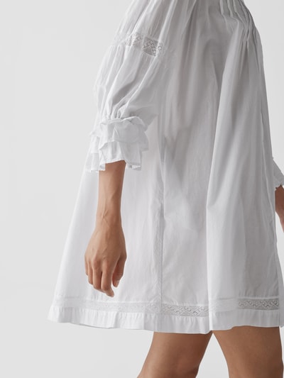 Devotion Hemdblusenkleid in Minilänge Weiß 6