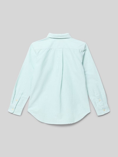 Polo Ralph Lauren Teens Regular fit vrijetijdsoverhemd van puur katoen Mintgroen - 3