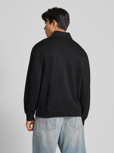 Calvin Klein Jeans Sweatshirt mit Stehkragen Black 5