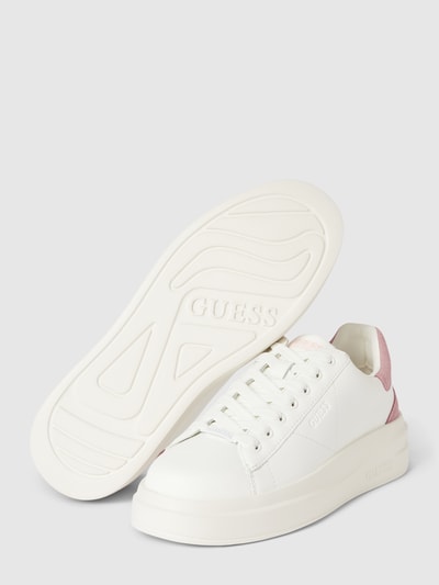 Guess Sneakers in two-tone-stijl, model 'ELBINA' Wit - 4