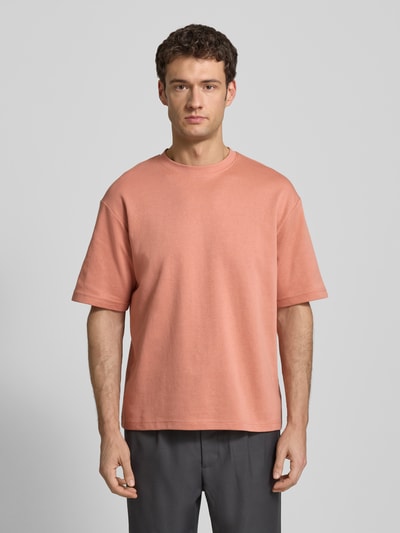 Selected Homme Oversized Shirt aus Baumwoll-Mix Modell 'LOOSEOSCAR' Altrosa 4