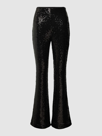 Comma Plissee-Hose Mit Leichtem Glanz – Satin, Weit Geschnitten, Mit Gummizug, Für Urlaub & Party