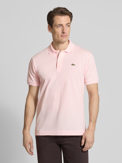 Lacoste Koszulka polo Regular Fit z czystej bawełny Różowy 4