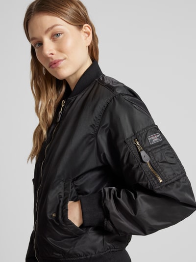 Guess Jeans Bomberjacke mit Zweiwege-Reißverschluss Black 3