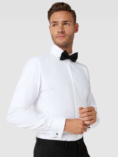 BOSS Slim Fit Koszula biznesowa z kołnierzykiem typu kent model ‘HANK’ Biały 3