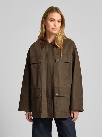 Jake*s Studio Woman Kurtka z wykładanym kołnierzem Khaki 4