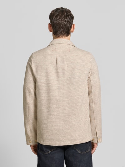 Paul Smith Overshirt mit Knopfleiste und Kentkragen Offwhite 5