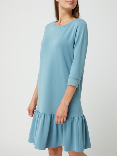 Christian Berg Woman Kleid mit Volantsaum Aqua 4