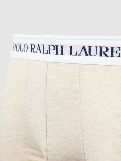 Polo Ralph Lauren Underwear Boxershort met elastische band met logo in een set van 3 stuks Lichtgrijs - 2