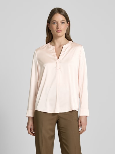 Christian Berg Woman Selection Regular fit blouse met tuniekkraag Oudroze - 4