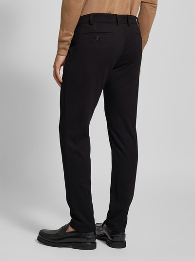 MCNEAL Super slim fit broek met achterzakken Zwart - 5