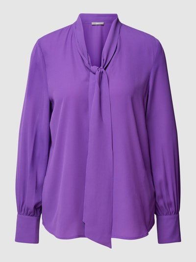 Jake*s Collection Comfortabele blouse met V-hals Helder paars - 2