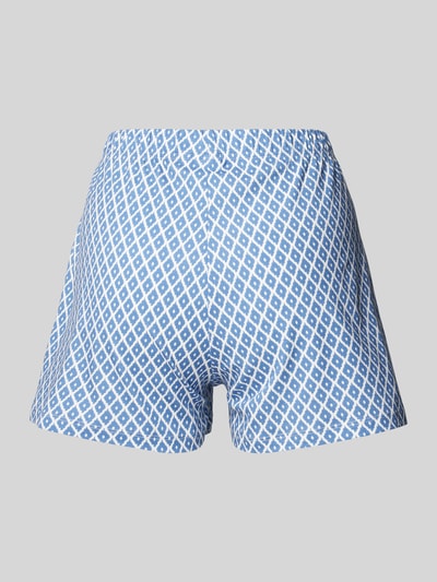 CCDK Copenhagen Relaxed Fit Pyjama-Shorts mit Zierschleife Modell 'Kimmy' Blau 3