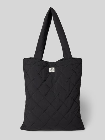 MSCH Copenhagen Tote Bag mit Label-Detail Modell 'SASJA' Black 2