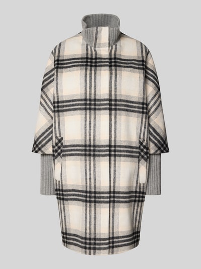 comma Mantel mit Stehkragen Offwhite 2