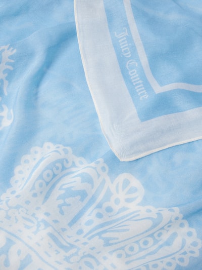 Juicy Couture Sjaal met motiefprint Blauw - 3