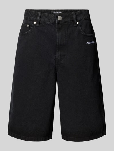 Pegador Bermudas mit Label-Stitching Modell 'KOLAR JORTS' Black 2