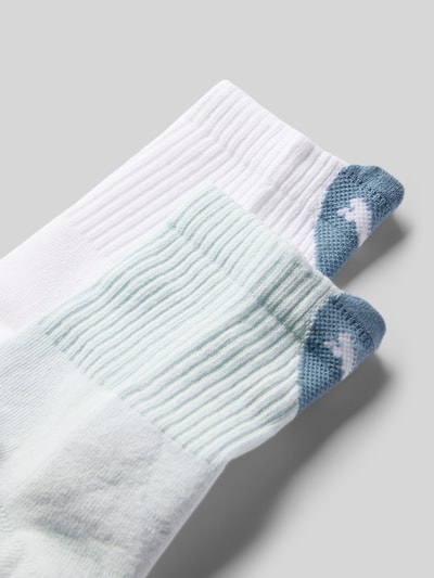 PUMA Skarpety z nadrukiem z logo w zestawie 2 szt. model ‘Crew’ Jasnoniebieski 2