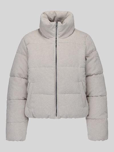 ONLY Steppjacke mit hohem Stehkragen Ecru 2