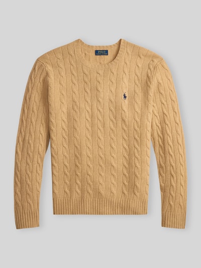 Polo Ralph Lauren Regular Fit Pullover aus Woll-Kaschmir-Mix Camel 2