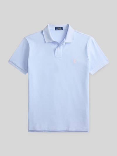Polo Ralph Lauren Koszulka polo o kroju slim fit z czystej bawełny Jasnoniebieski 2