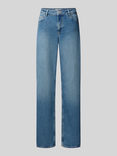 Garcia Straight Fit Jeans aus Baumwoll-Mix Modell 'Celia' Blau 1