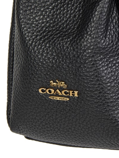 COACH Hobotas van leer, model 'Shay' Zwart - 2