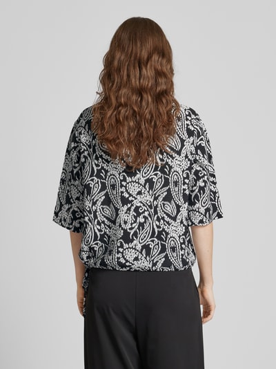 s.Oliver RED LABEL Blouse met 3/4-mouwen Zwart - 5