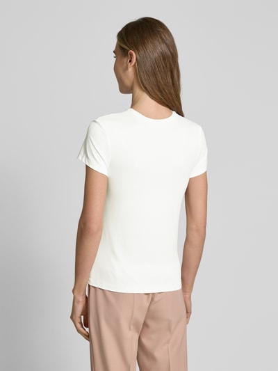 Christian Berg Woman T-Shirt mit Rundhalsausschnitt Offwhite 5