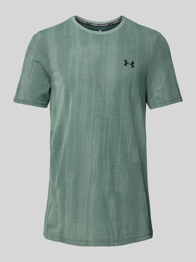 Under Armour T-Shirt mit Label-Print Mint 2