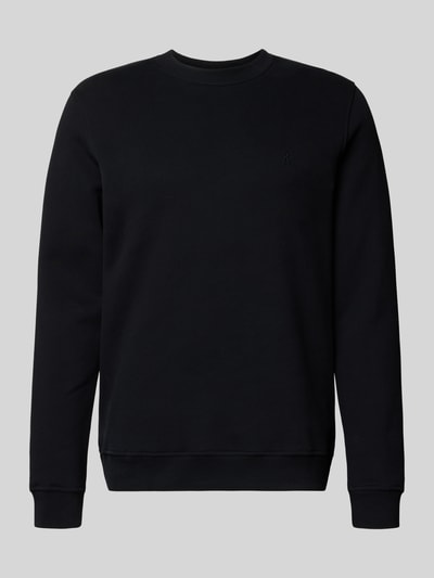 Armedangels Regular Fit Sweatshirt aus reiner Baumwolle Modell 'BAARO FLEECE' Black 2