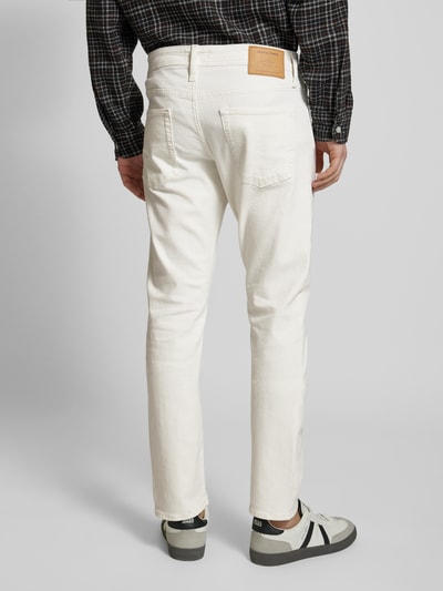 Jack & Jones Jeans mit 5-Pocket-Design Modell 'GLENN' Weiss 5