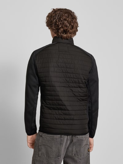 Jack & Jones Gewatteerd jack met labelprint, model 'MULTI' Zwart - 5