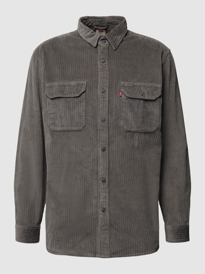 Levi's® Vrijetijdsoverhemd met labeldetail, model 'JACKSON' Antraciet - 2