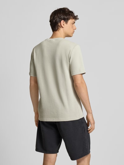 CHAMPION T-shirt met structuurmotief en ronde hals Beige - 5