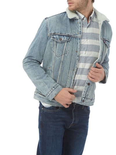 Levi's® Sherpa Trucker Jacket Hellblau 4