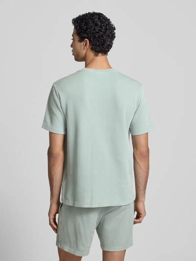 Champion T-Shirt mit Strukturmuster und Label-Stitchings Lind 5