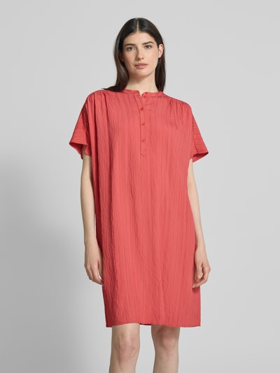 JAKE*S STUDIO WOMAN Knielanges Kleid in Crinkle-Optik Koralle 4