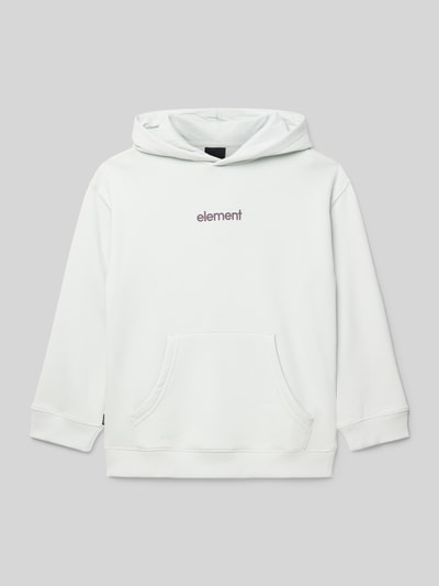 Element Hoodie mit Känguru-Tasche Modell 'SIMPLE' Weiss 1