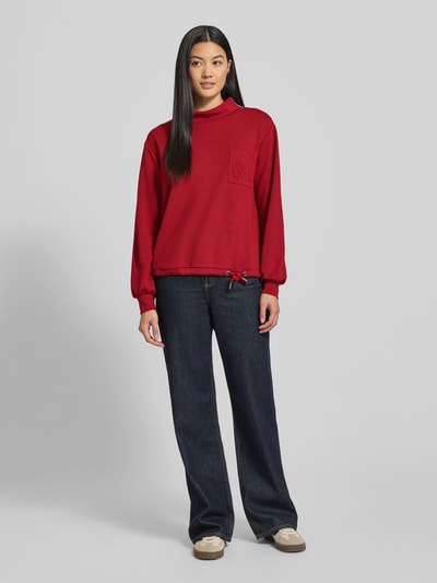 monari Bluza ze stójką Czerwony 1