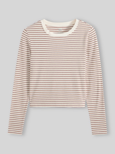 Levi's® Slim fit shirt met lange mouwen van katoenmix Beige gemêleerd - 2
