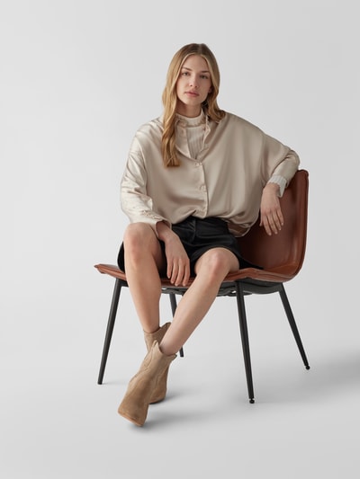 Ba&sh Stiefeletten mit Pfennigabsatz Taupe 1