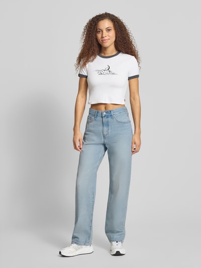 Levi's® 300 tapered fit jeans van pure katoen model 'EASY DAD' Lichtblauw - 1